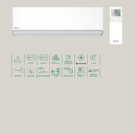 Varmepumpe installation